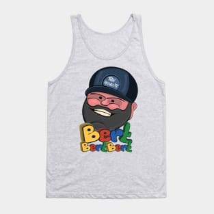 Bert Bert Bert - Bert Kreischer "The Machine" Illustration (Black) Tank Top